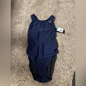 TYR Navy Women's One Piece Swimsuit
